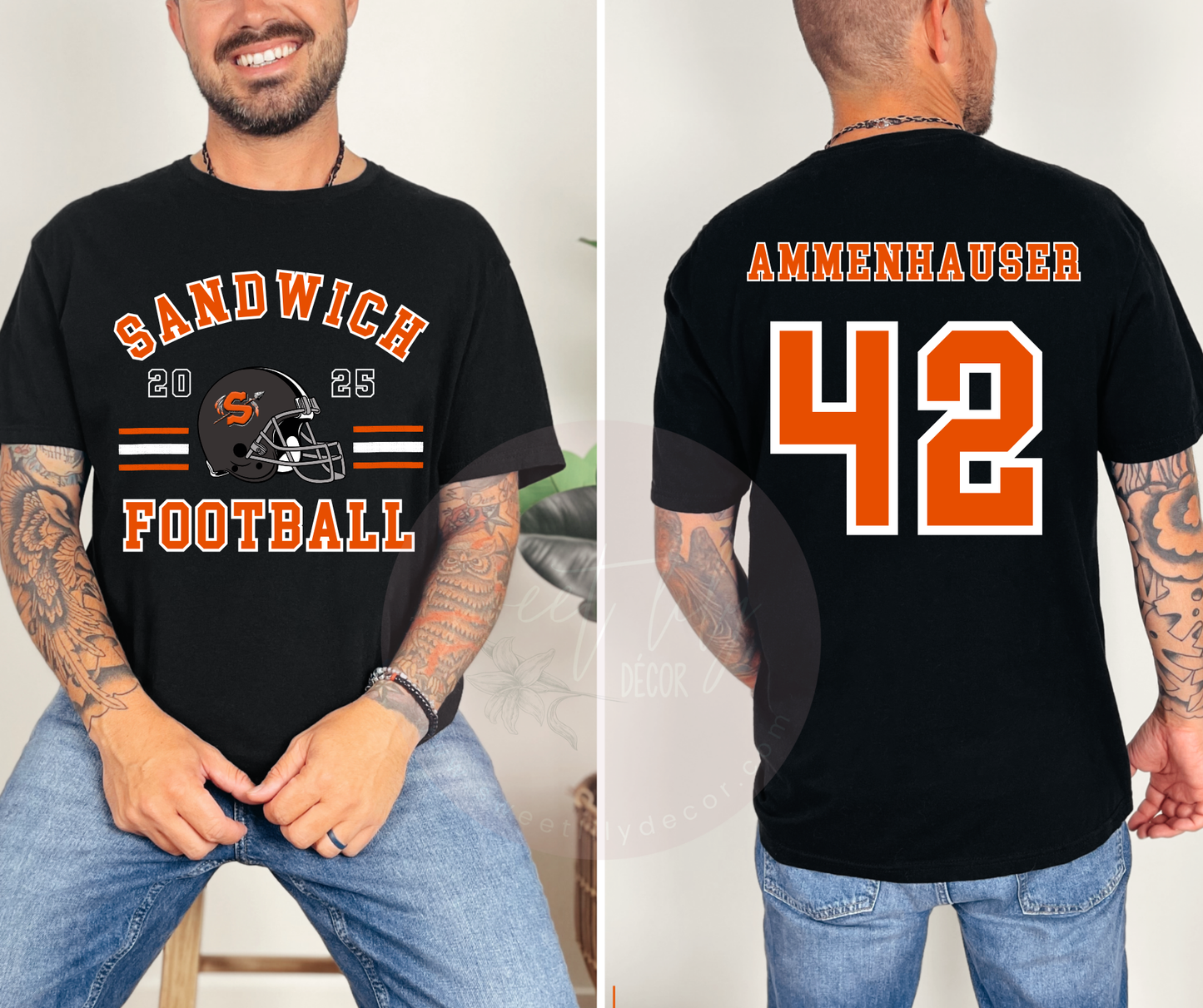SANDWICH FOOTBALL 2025 ADULT UNISEX TOP
