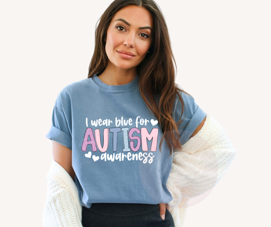 Wear Blue For Autism Awareness Unisex T-shirt