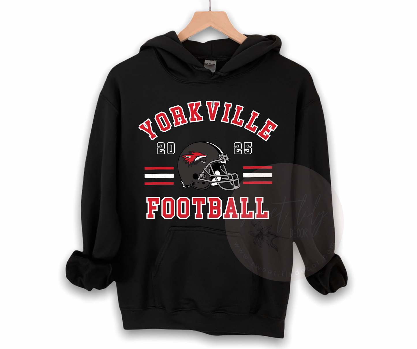 YORKVILLE FOOTBALL 2025 ADULT UNISEX TOP
