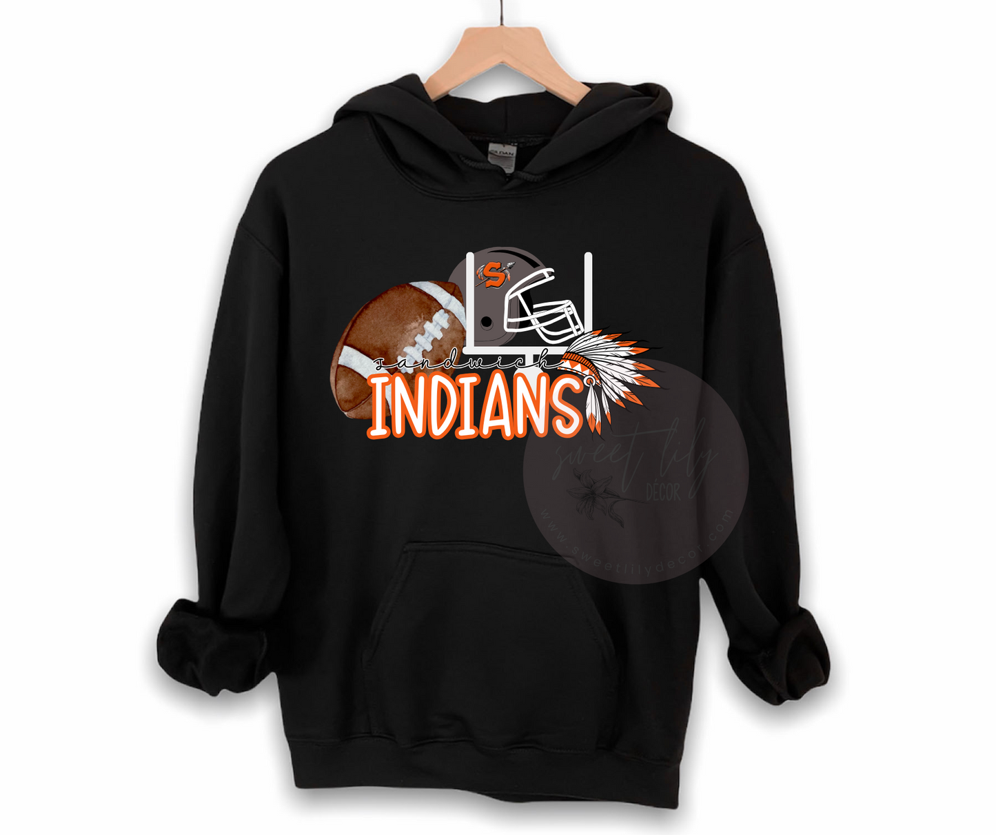 SANDWICH INDIANS ADULT UNISEX TOP