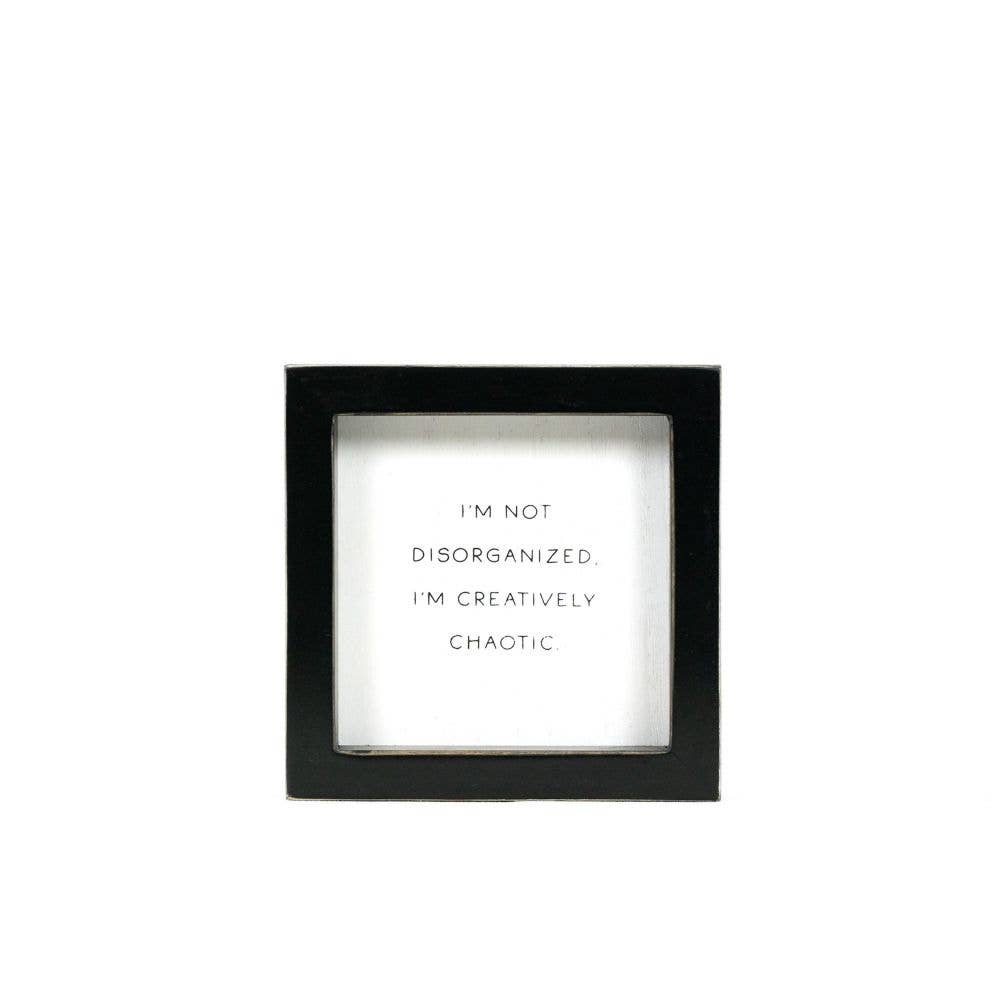 Creatively Chaotic Scripty Sign