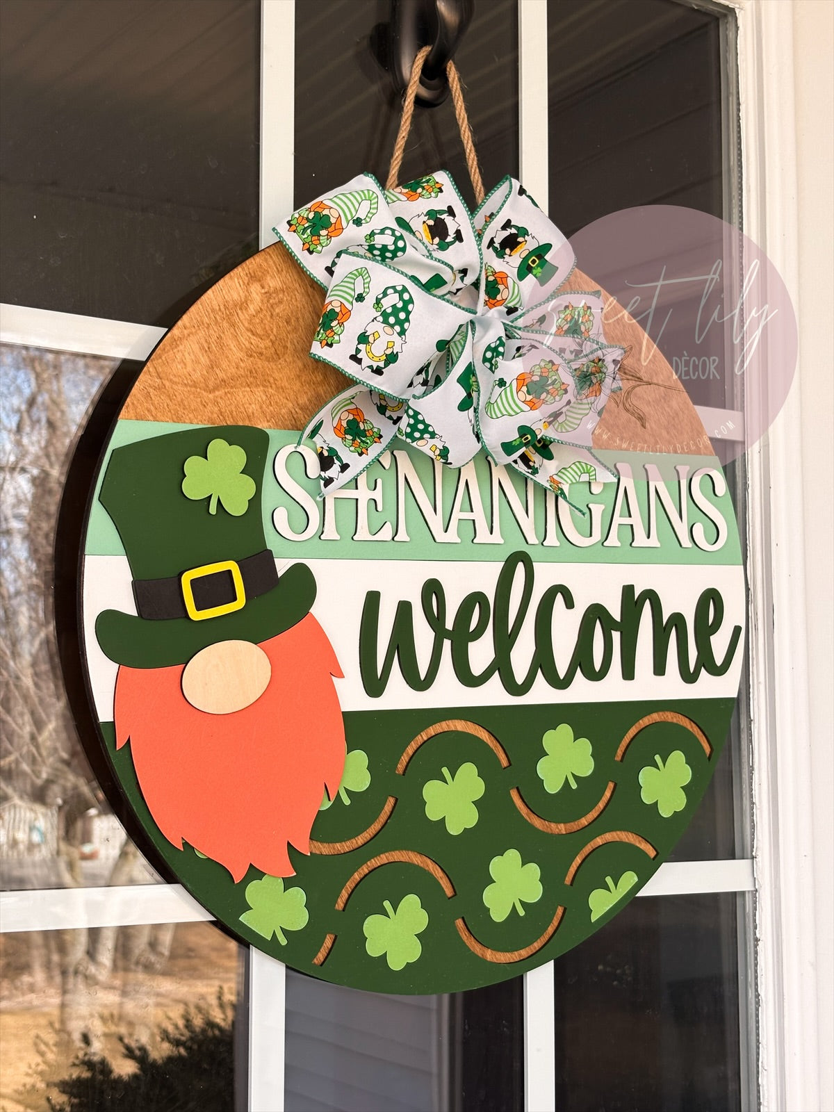 Shenanigans Welcome Door Hanger