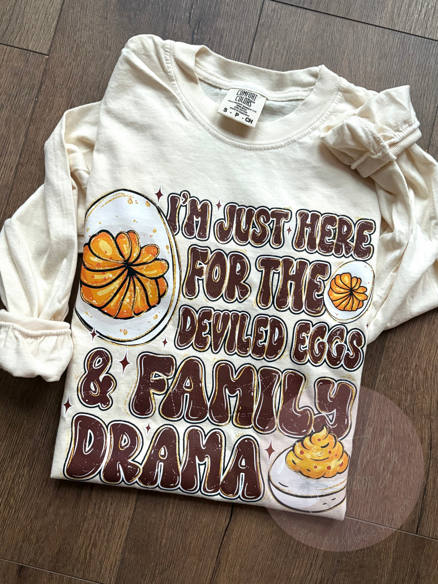 Deviled Eggs & Family Drama Unisex Long Sleeve