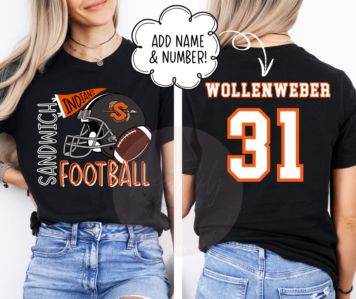 SANDWICH FOOTBALL ADULT UNISEX TOP