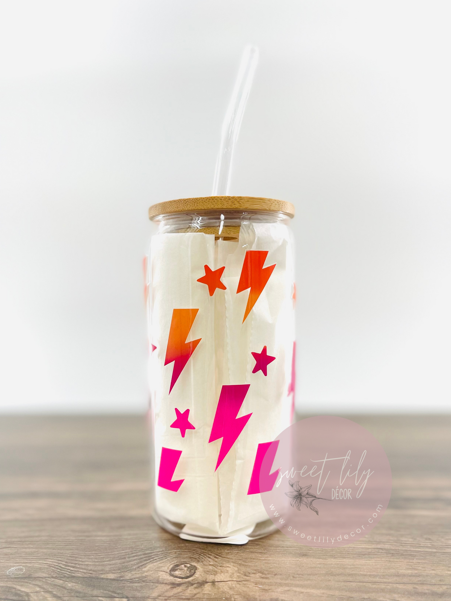 Overstimulated Mom's Club 16 oz. Glass Can