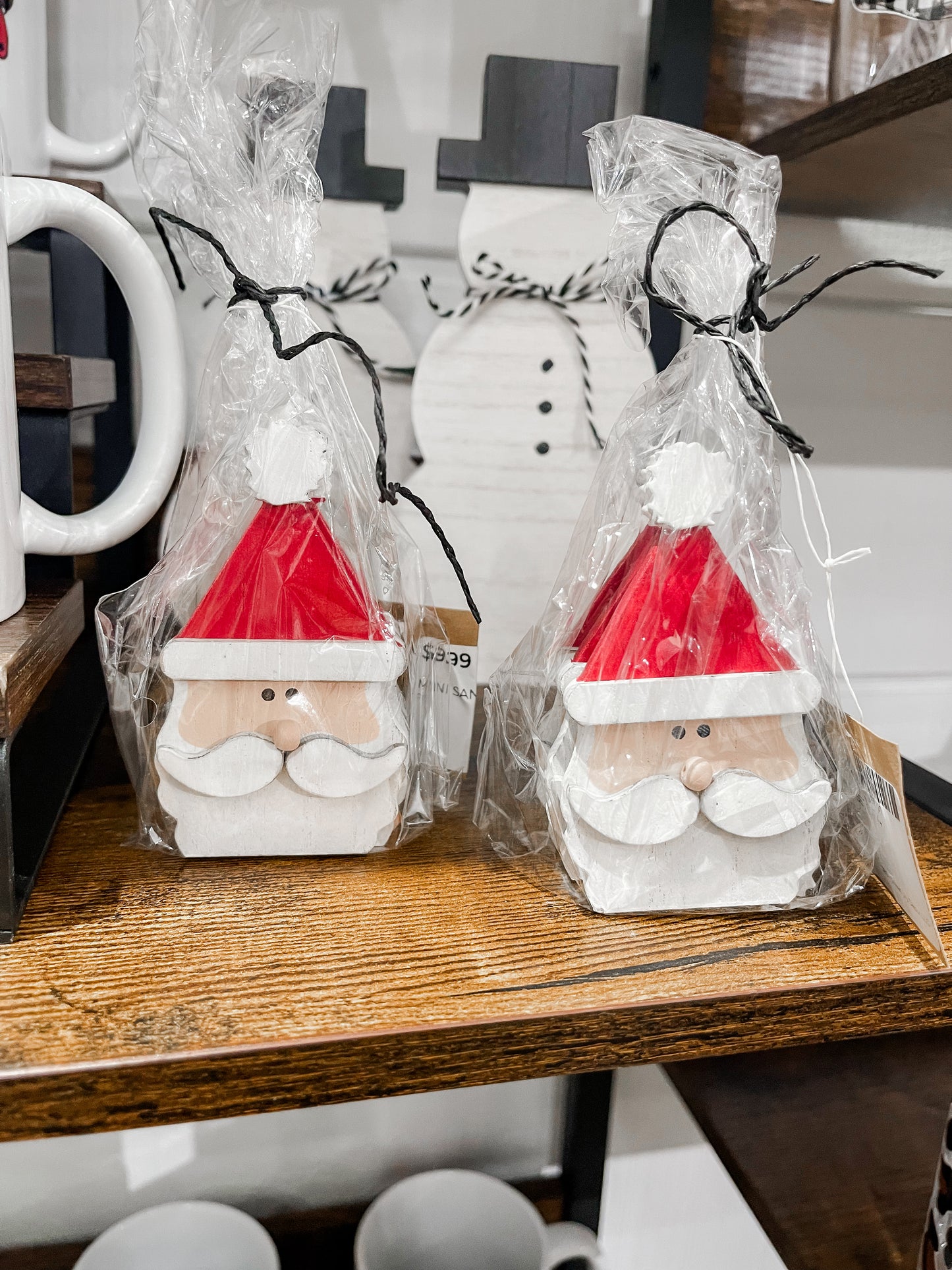 Mini Santas - Set of 4