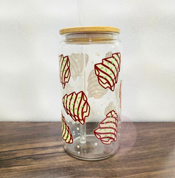 Christmas Cakes 16 oz. Glass Can