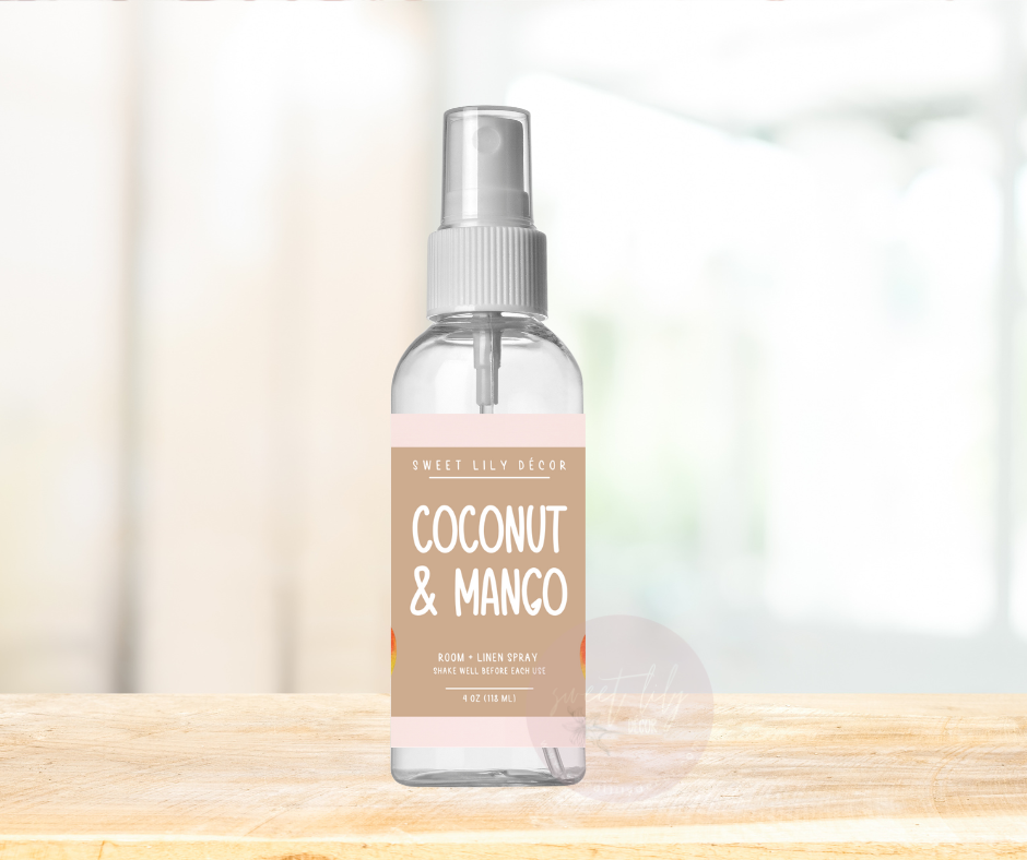 Coconut & Mango Room & Linen Spray