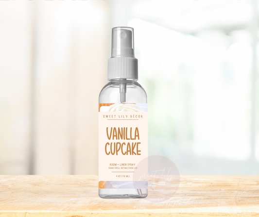 Vanilla Cupcake Room & Linen Spray