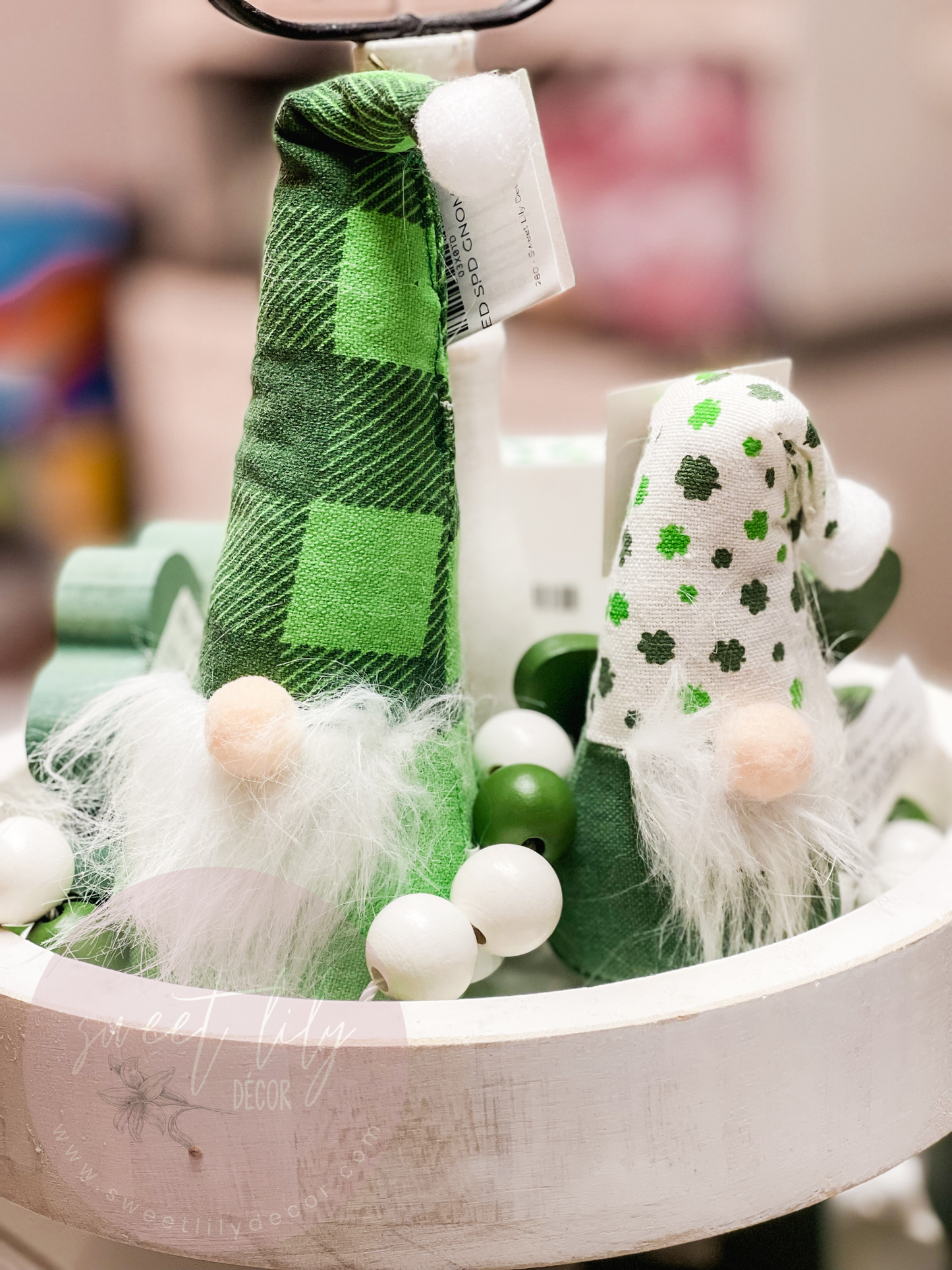 Mini Shamrock Fabric Gnome