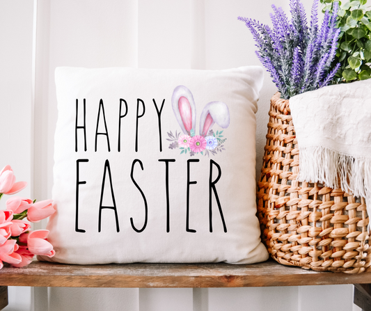 Happy Easter Throw Pillow