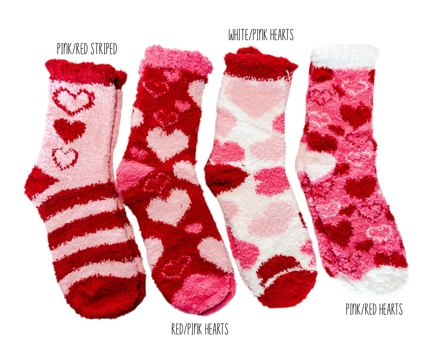 Valentine Fuzzy Socks