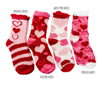 Valentine Fuzzy Socks