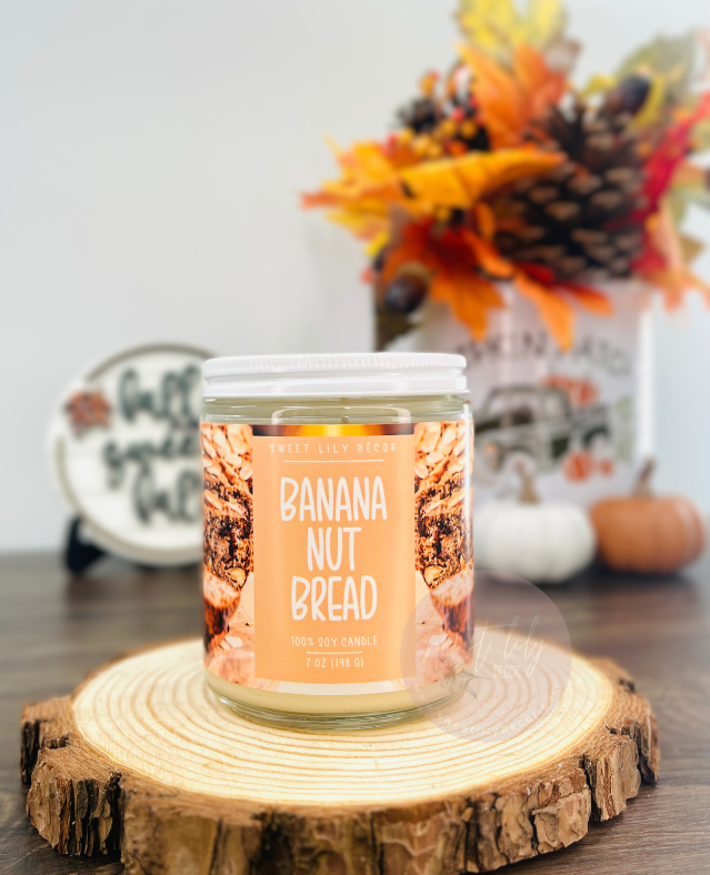 Banana Nut Bread 7 oz. Candle