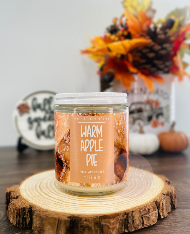 Warm Apple Pie 7 oz. Candle