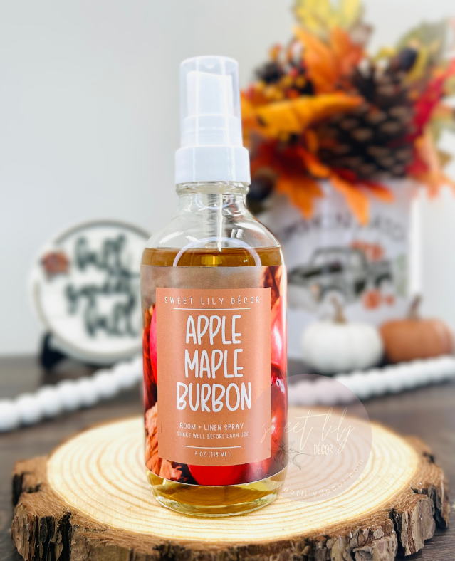 Apple Maple Bourbon Room & Linen Spray