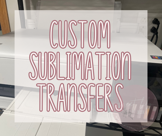 Sublimation Transfers