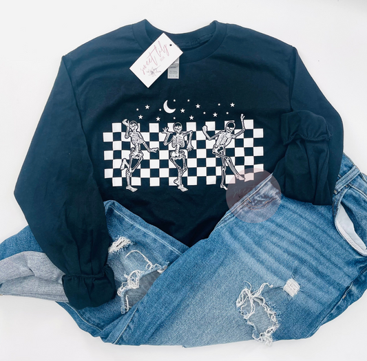 Dancing Skellies Long Sleeve