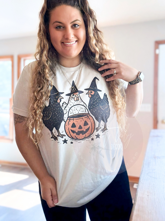 Halloween Chickens Unisex T-Shirt