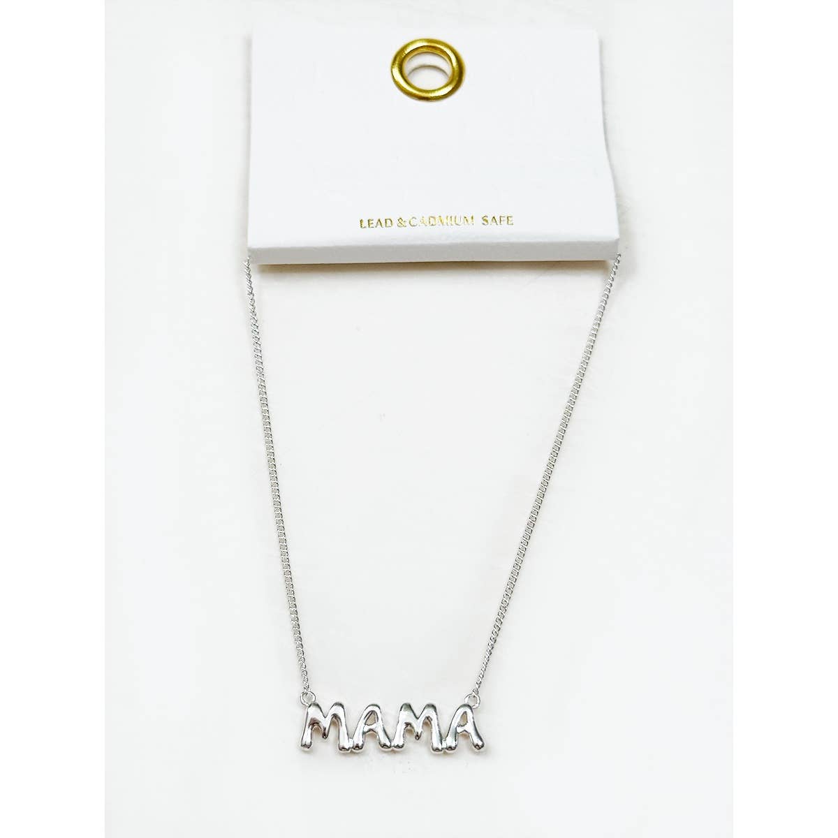 Gold Dipped MAMA Adjustable Bubble Bracelet