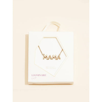 MAMA 18K Gold Dipped Bubble Necklace