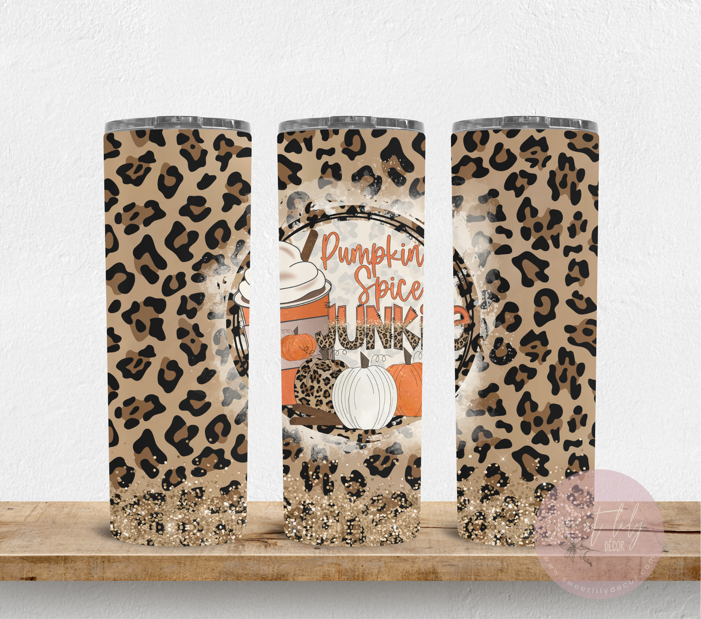 Pumpkin Spice Junkie 20 oz. Skinny Tumbler