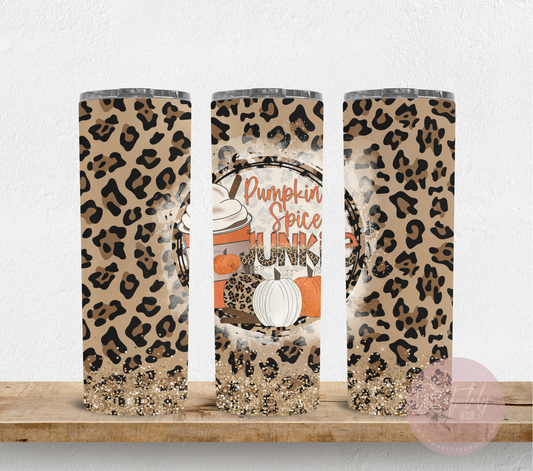 Pumpkin Spice Junkie 20 oz. Skinny Tumbler