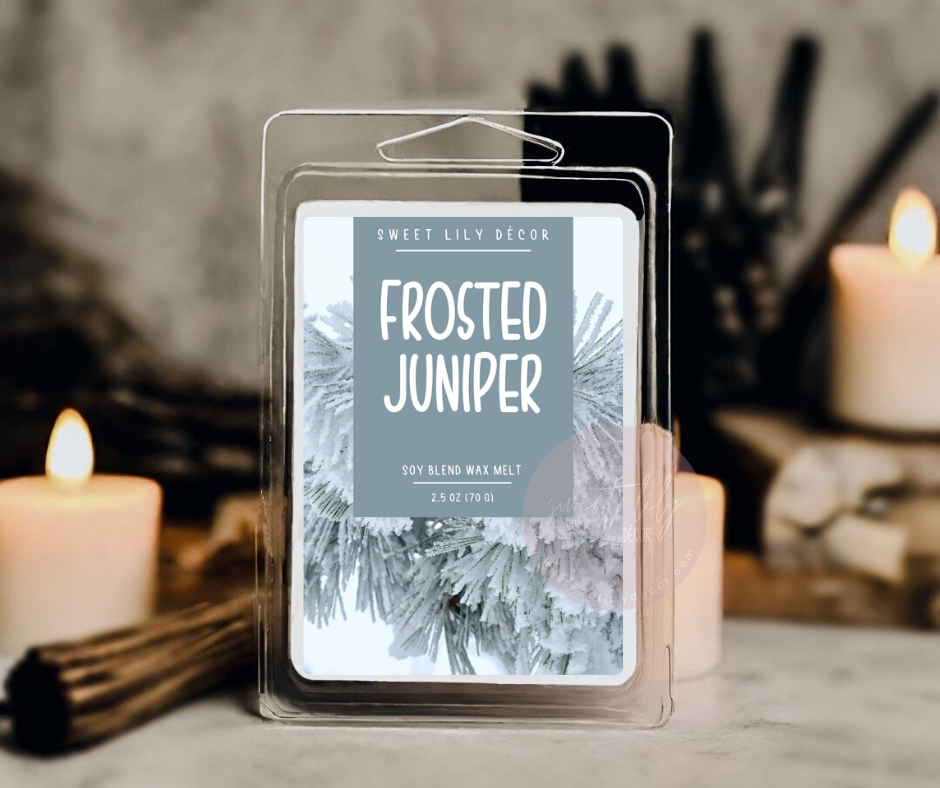 Frosted Juniper Wax Melts