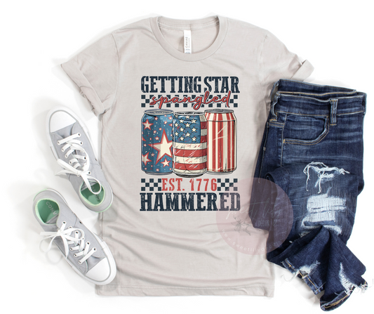 Star Spangled Hammered Unisex T-shirt