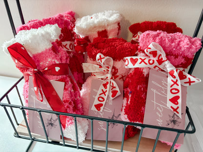 Valentine Fuzzy Socks