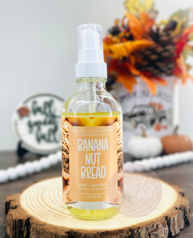 Banana Nut Bread Room & Linen Spray