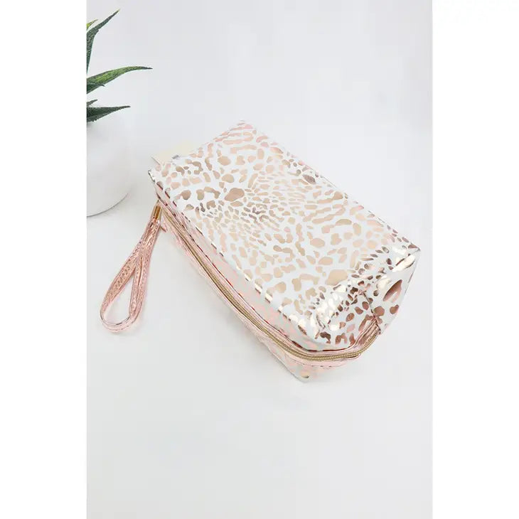 Leopard Pattern Cosmetic Bag