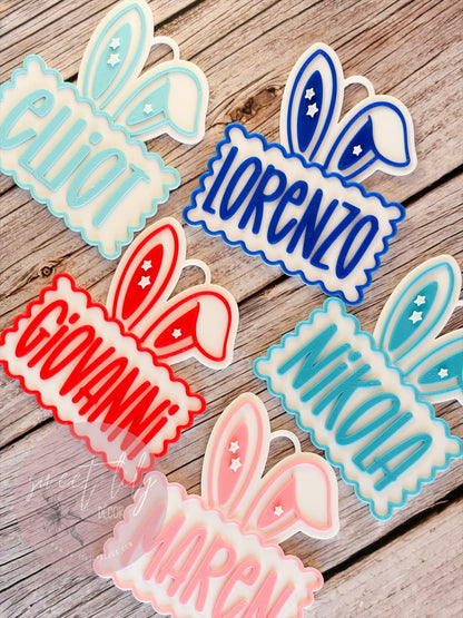 Personalized Easter Basket Tags