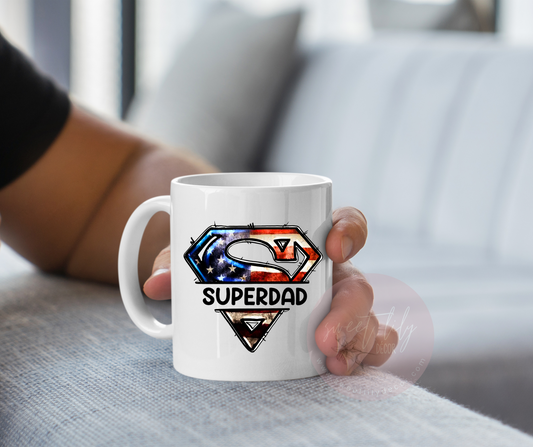 Super Dad Ceramic Mug