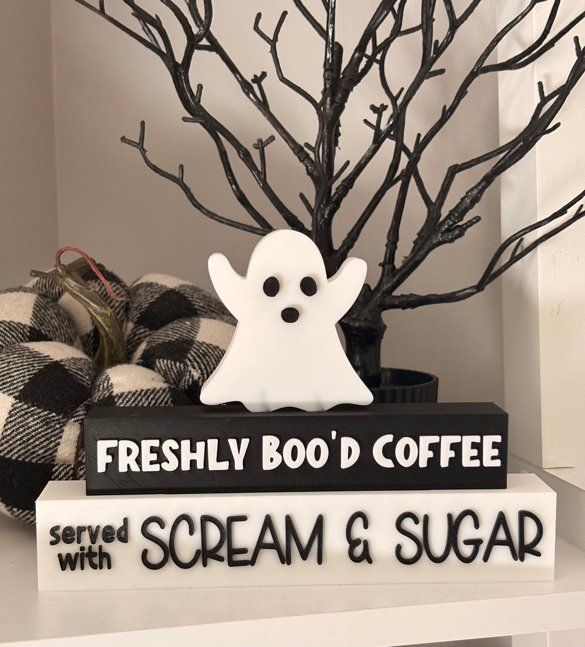 Fresh Boo'd Coffee Sign