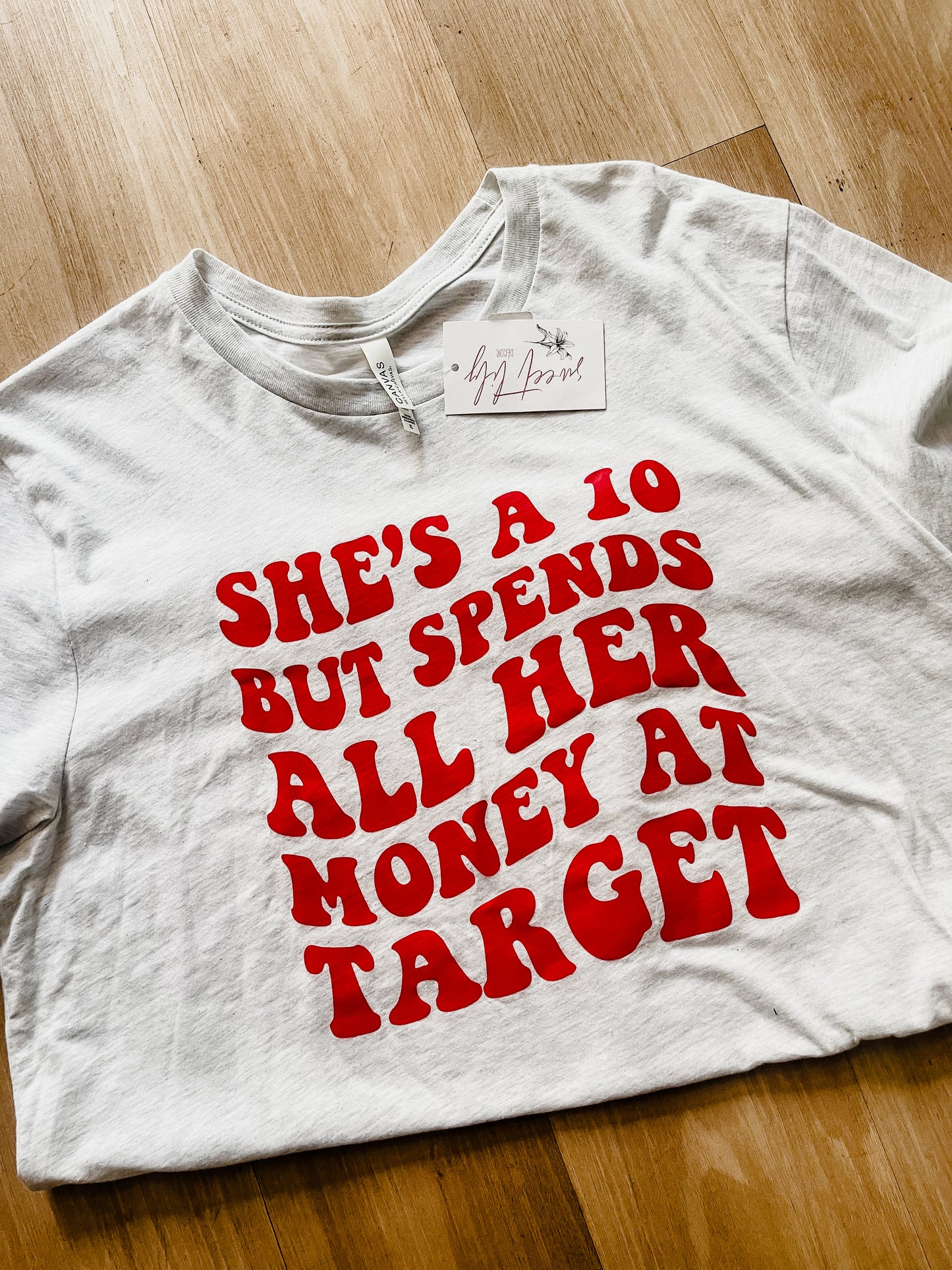 Spends All Here Money At Target Unisex T-shirt