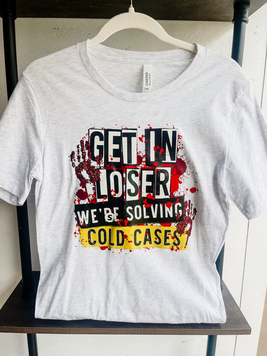 Solving Cold Cases Unisex T-shirt