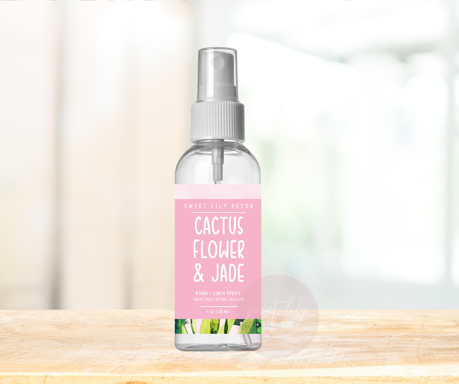 Cactus Flower & Jade Room & Linen Spray