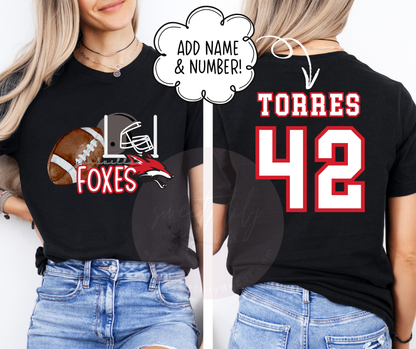 YORKVILLE FOXES UNISEX YOUTH TOP