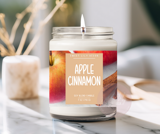 Apple Cinnamon 7 oz. Candle