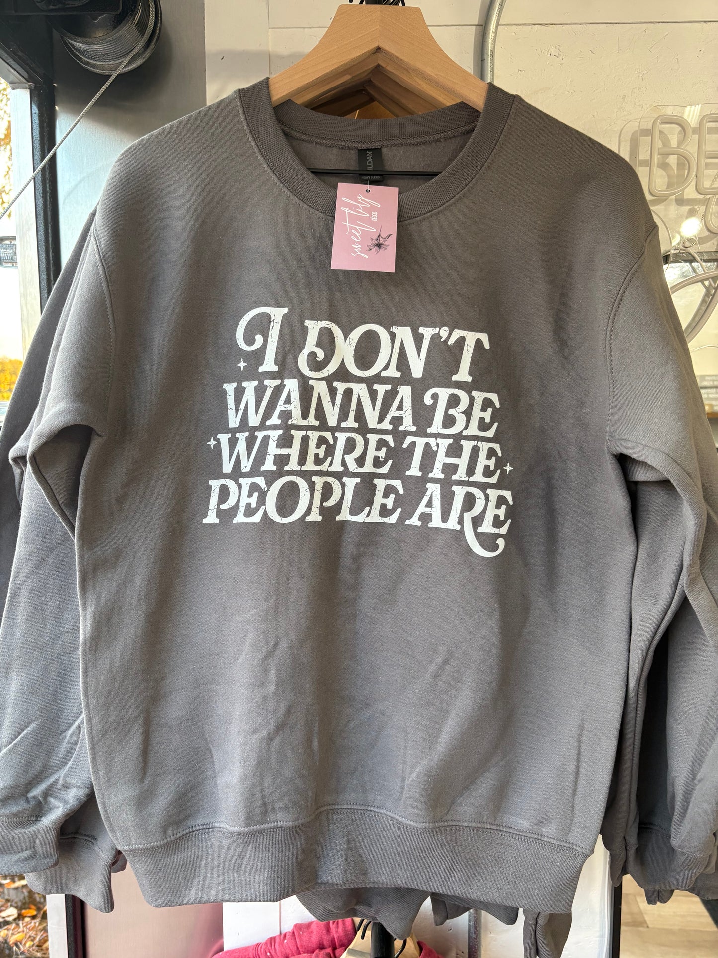 Where The People Are Unisex Crew