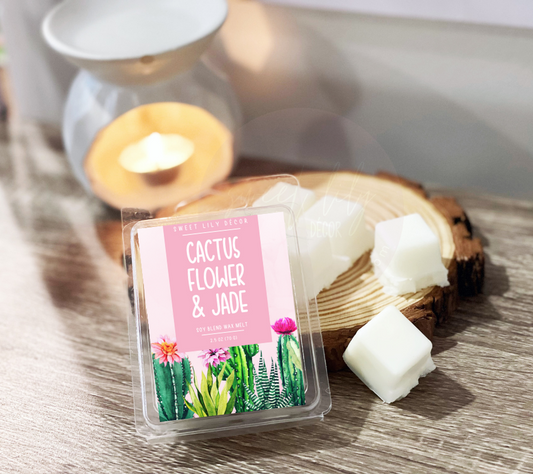 Cactus Flower & Jade Wax Melts