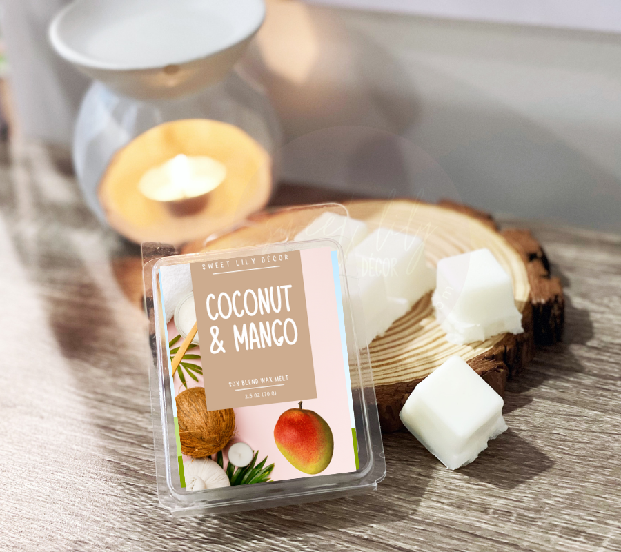 Coconut & Mango Wax Melts