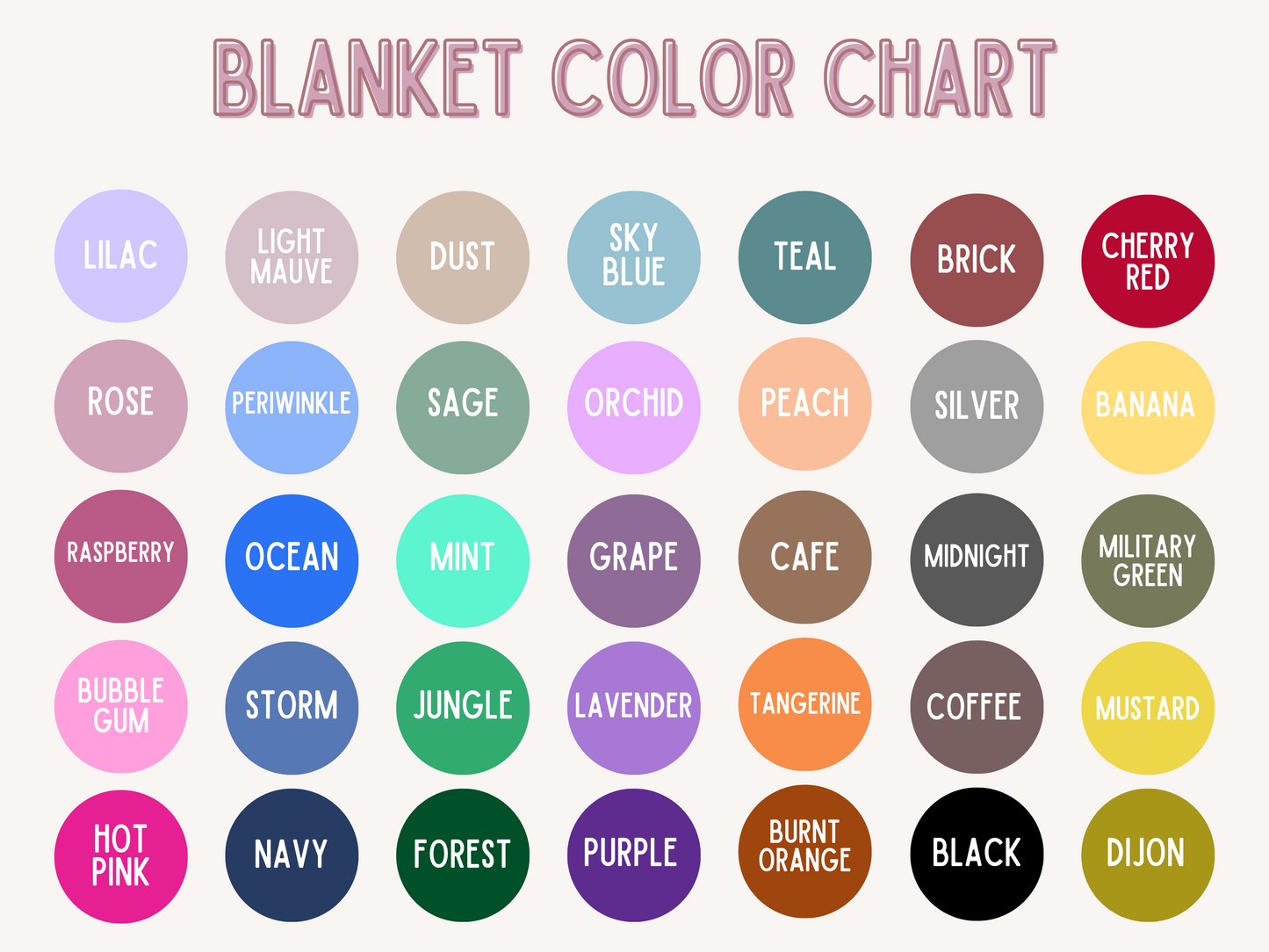 Personalized Polyester Name Blanket