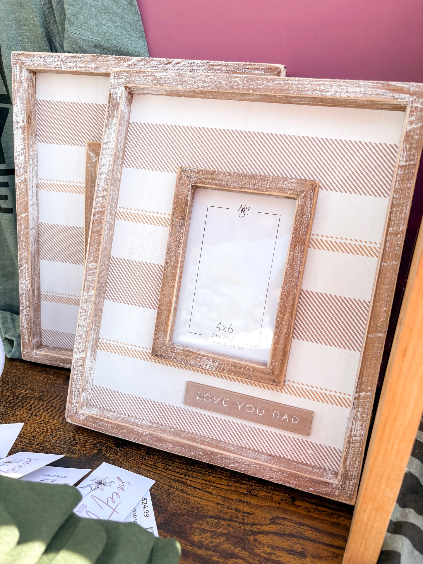 Love You Dad Picture Frame