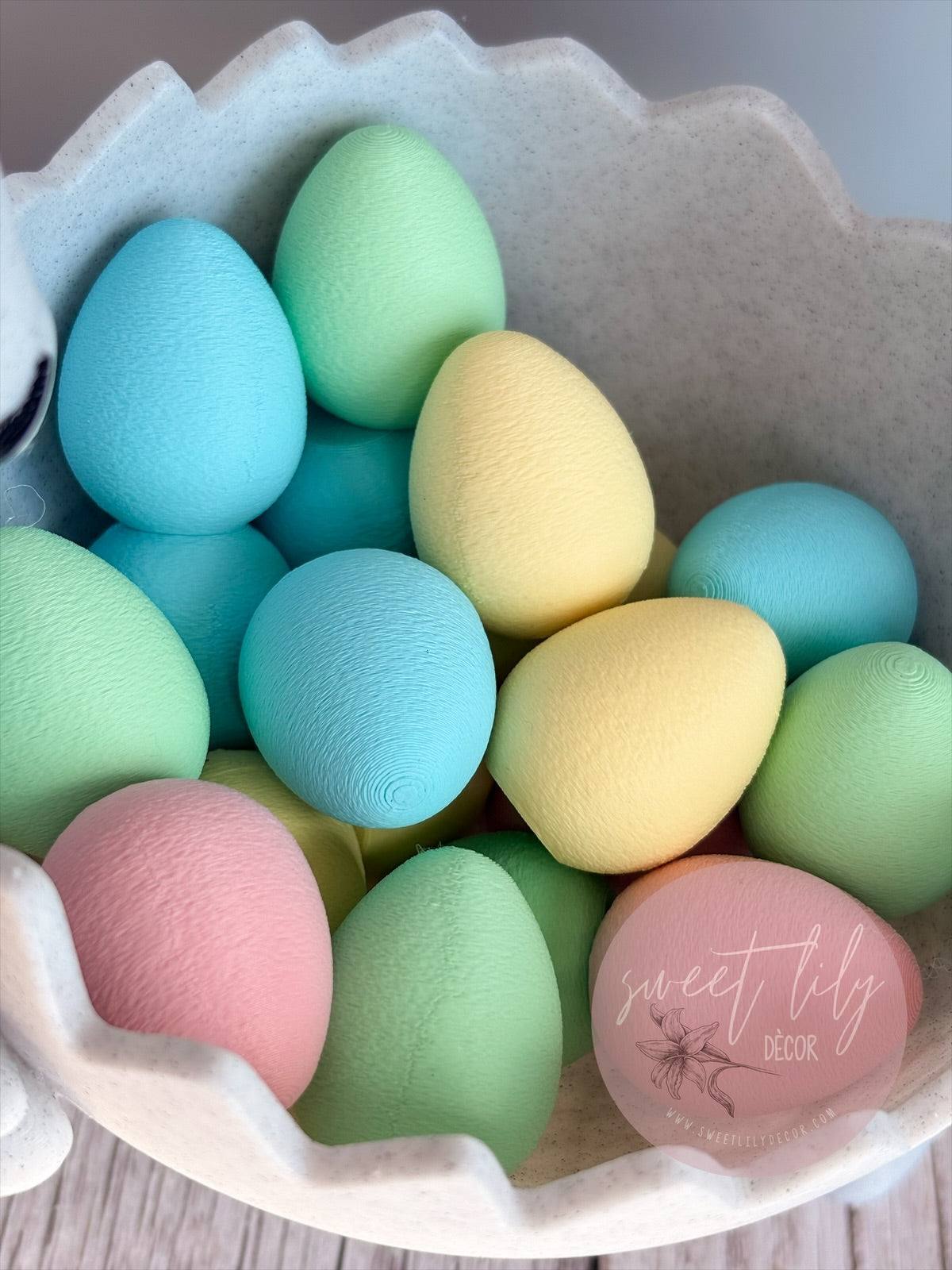 Mini Pastel Eggs