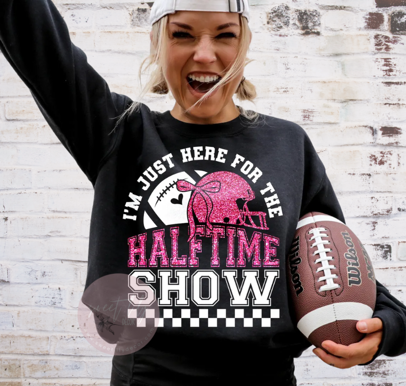 Here for Halftime Show Unisex Crew