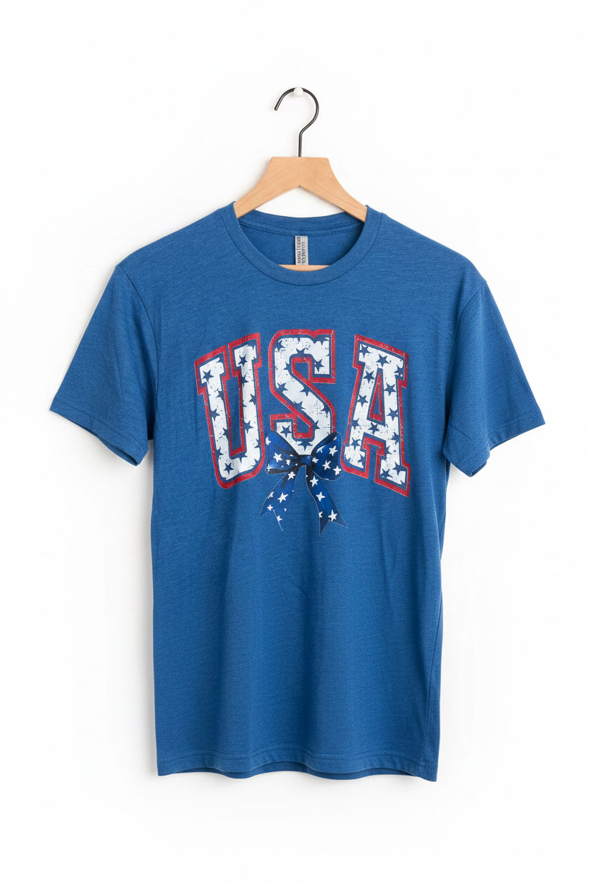 USA Bow Unisex Tshirt