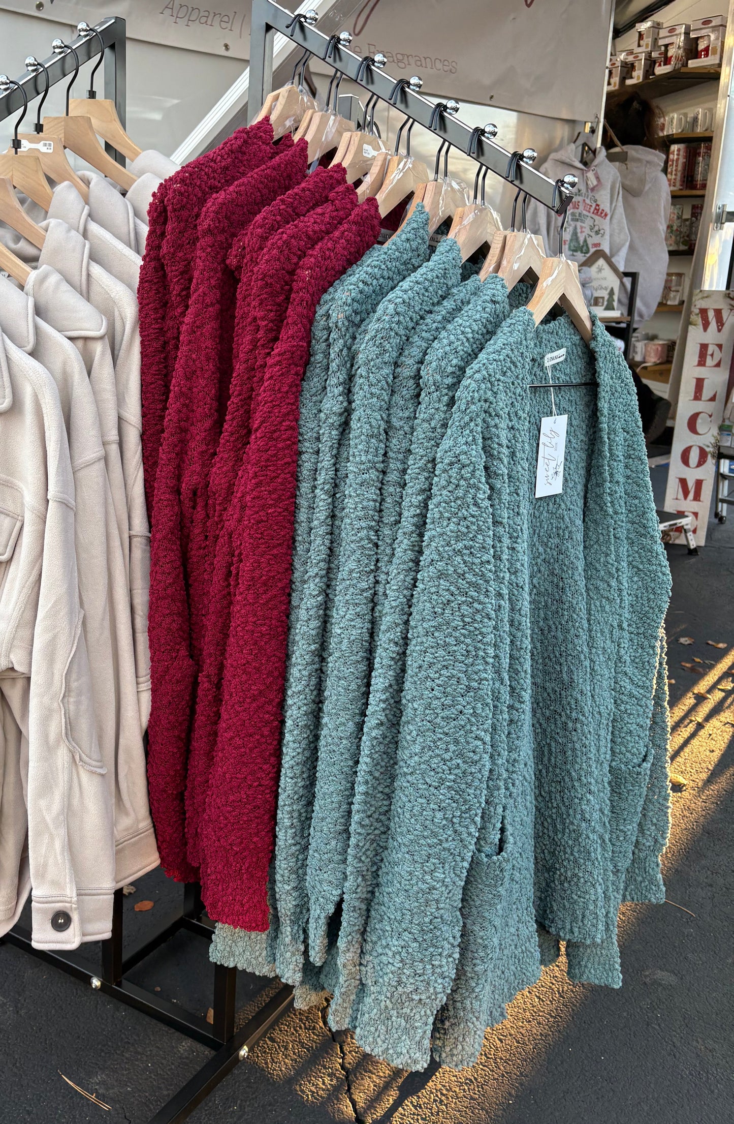 Women's Cozy Popcorn Sweater