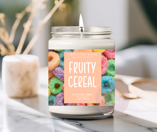 Fruity Cereal 7 oz. Candle